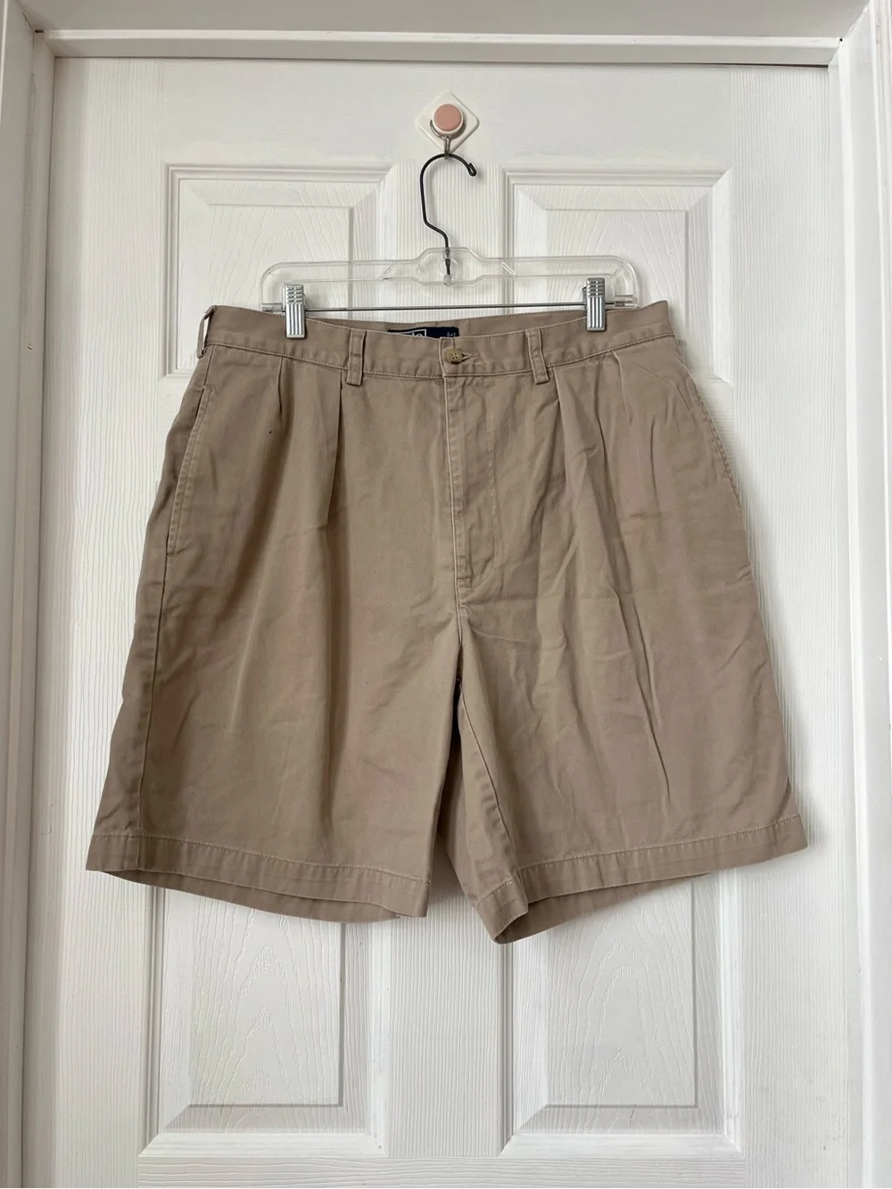 Polo Ralph Lauren Tyler short Pleated Khaki Shorts size 36